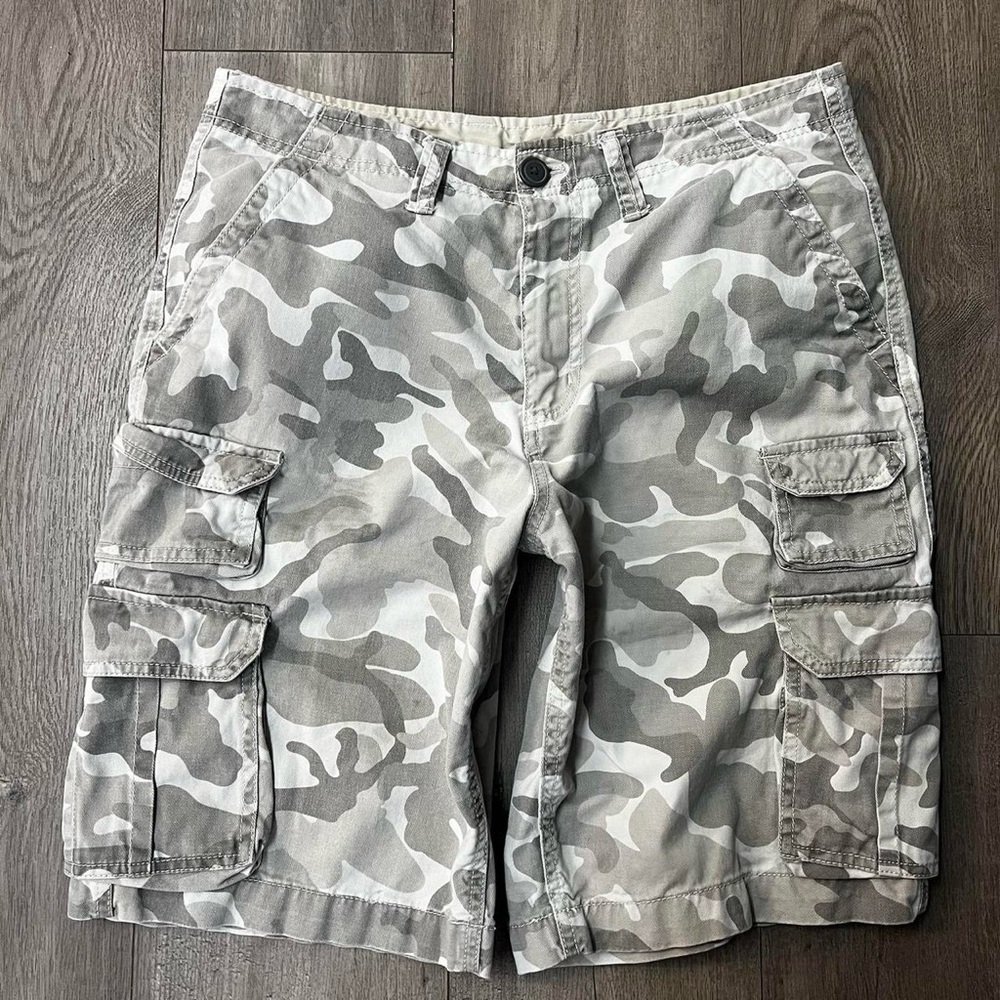 Faded glory camo cargo shorts